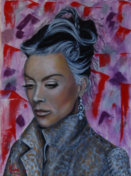 Oil Painting > North Star ( Daphne Guinness )